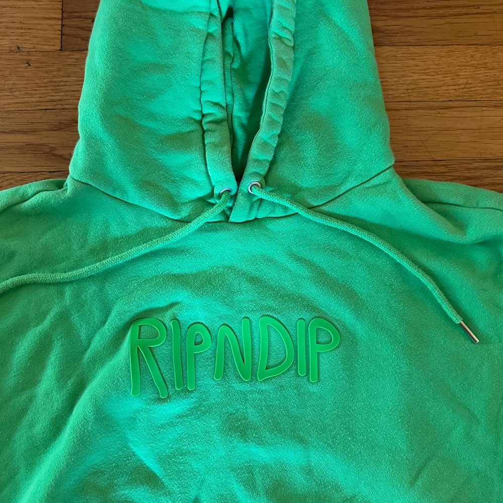 Ripndip Vibrant Green Kids Hoodie
